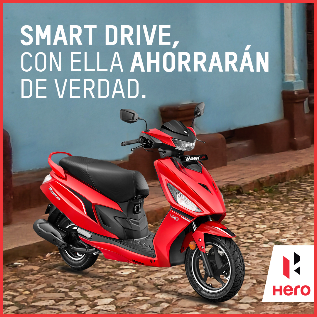 AztecaUNO's tweet photo. Un nuevo color y tecnología para sumarle felicidad al día a día. #QuieroUnaHero #ImaginaMás #Dash125 https://t.co/i0dzkMY42L
