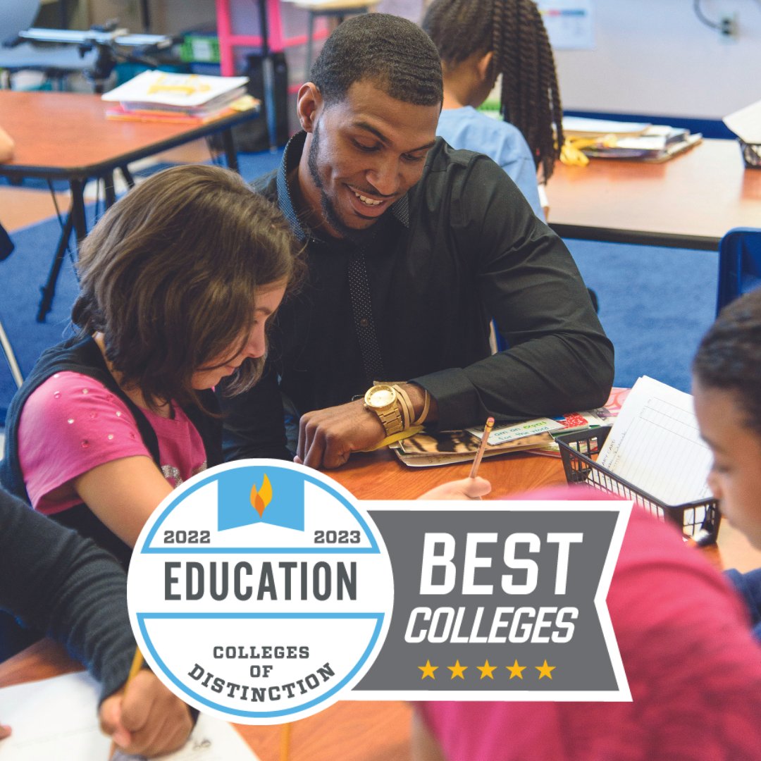 Earning a 2022-2023 Top Education College of Distinction, Nazareth is recognized for excelling in the commitment to nurture and support future educators. An education degree at Naz includes inspiring faculty, and help securing a job upon graduation. bit.ly/3aPAJXP