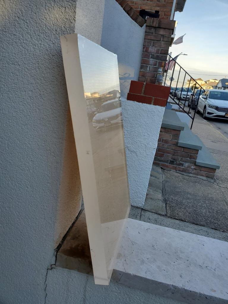 GreaterHarlem's tweet photo. The pre-k school across the street installed bullet proof window. https://t.co/SIJC5nK9hl
