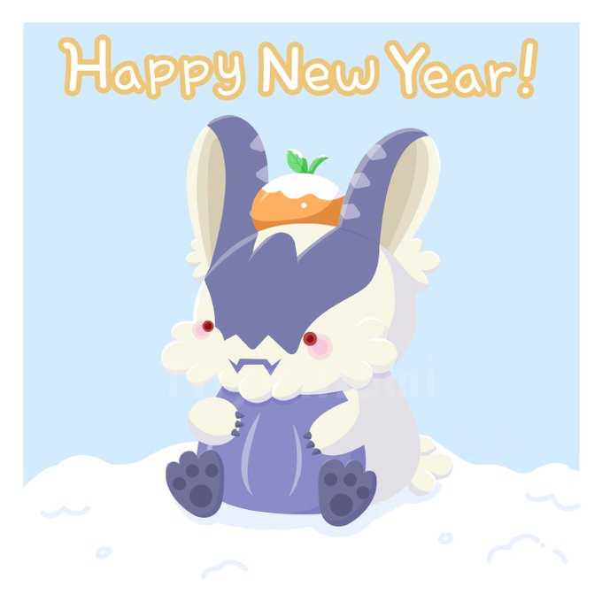 CapcomUSA_'s tweet image. Bringing in the New Year with this adorable Lagombi by @PomPomThymine! #CapcomCreators 🎆