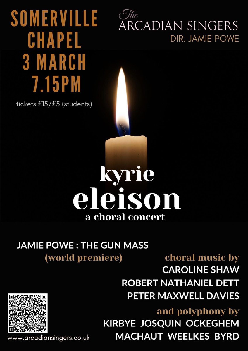 Join us for our next concert! Tickets available here: ticketsource.co.uk/thearcadiansin…