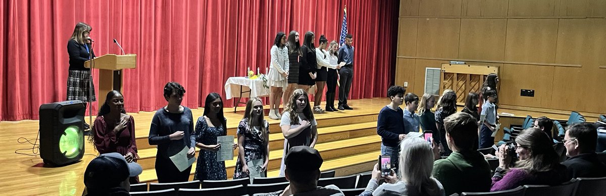 Our National Junior Honor Society is the BEST! 🏆 Congratulations to our newest members.  These exceptional scholars truly shine!  🌟
