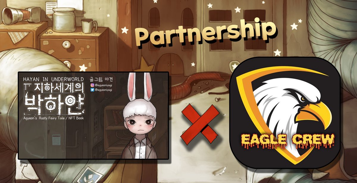 eagle_crew777's tweet photo. Eagle_crew x Agyeoniyagi 

🎁 Page AIRDROP 50
⏳ ~ 1/14 10:00

1️⃣ 팔로우
@eagle_crew777
@agyeoniyagi

2️⃣ 공식 디스코드 입장 + 간단한 인사☺️
https://t.co/ju7YViN2Fs
https://t.co/2QmaYuz9u4
Say' "이글크루에서 왔어요 ^^♡"
3️⃣ ❤️ &amp; 🔁 &amp; 댓글 Friends 3tag
#Twitfy #NFT https://t.co/f6aksWwBqO