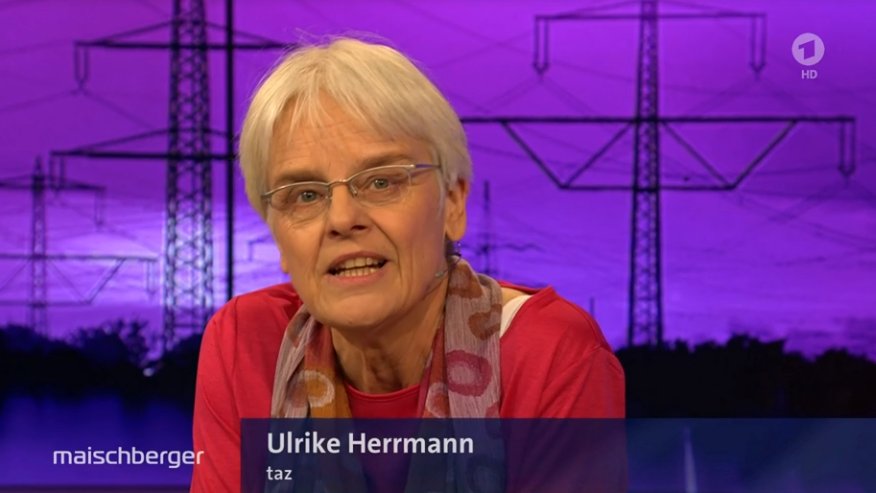 #Maischberger 

wird #ulrikeherrmann #taz auch die nächsten 5 jahre der am besten vorbereitete talkshowgast sein ? 
#lanz 
#annewill
#illner
#böhmermann 

und würde sich noch jemand in ihre eigene talkshow trauen 

#Wissenschaft