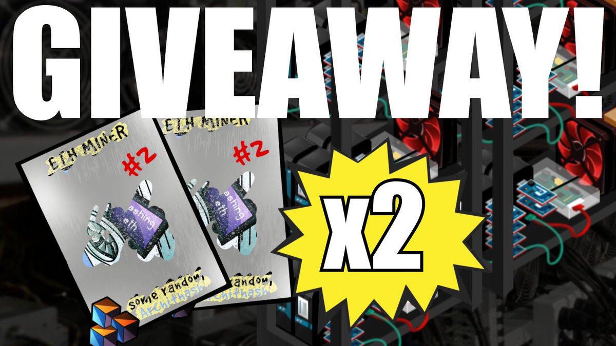 Mining Architect 2x Promo NFT Giveaway! 

Follow <a href="/MiningArchitect/">Mining Architect</a> &amp; Me
RT + Like
Tag 1 Friend
Comment Wax wallet Below!

come chit chat
discord.gg/7297bxcz

Live Giveaway on Thursday 9PM PST 12 Jan on Twitch
T&amp;C applies

#NFTGiveaway #WAXP  #NFTs #NFTartist  #miningarchitect