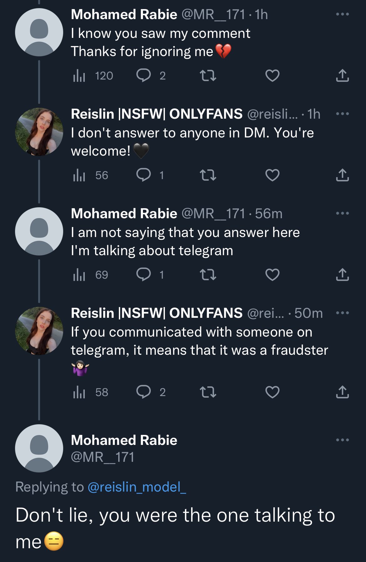Reislin |NSFW| ONLYFANS on Twitter: "Okay Stupid people deserve to be