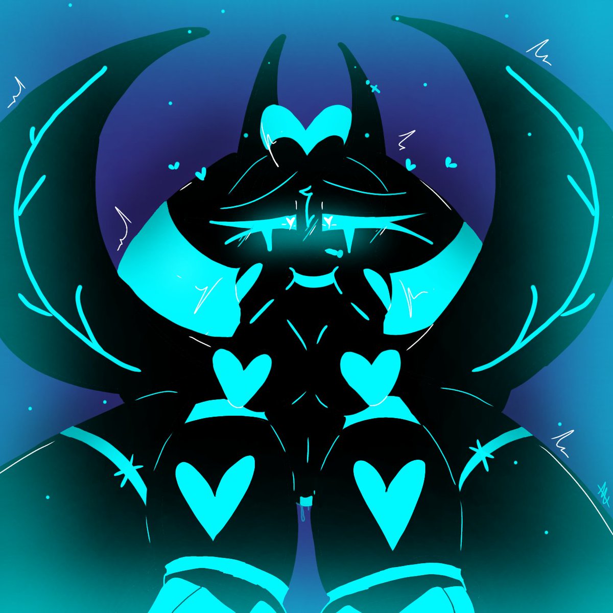 RoboticFizzoka's tweet photo. NSFW | 🔞 

A Glowing Clown~ 💙🤍

#nsfwtw #NSFW #nsfw_twt #nsfw_art #nsfwartist #nsfwtwtI #nsfwaccount https://t.co/145JJo9IXU