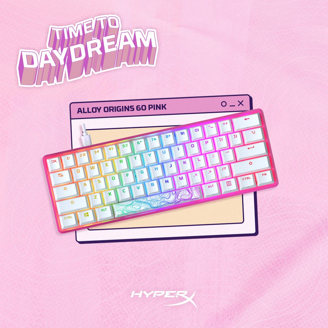 HyperXLatam's tweet image. Una nueva forma de expresarte con la tecnología. ¡Nuestra configuración White/Pink ya está disponible! 💖