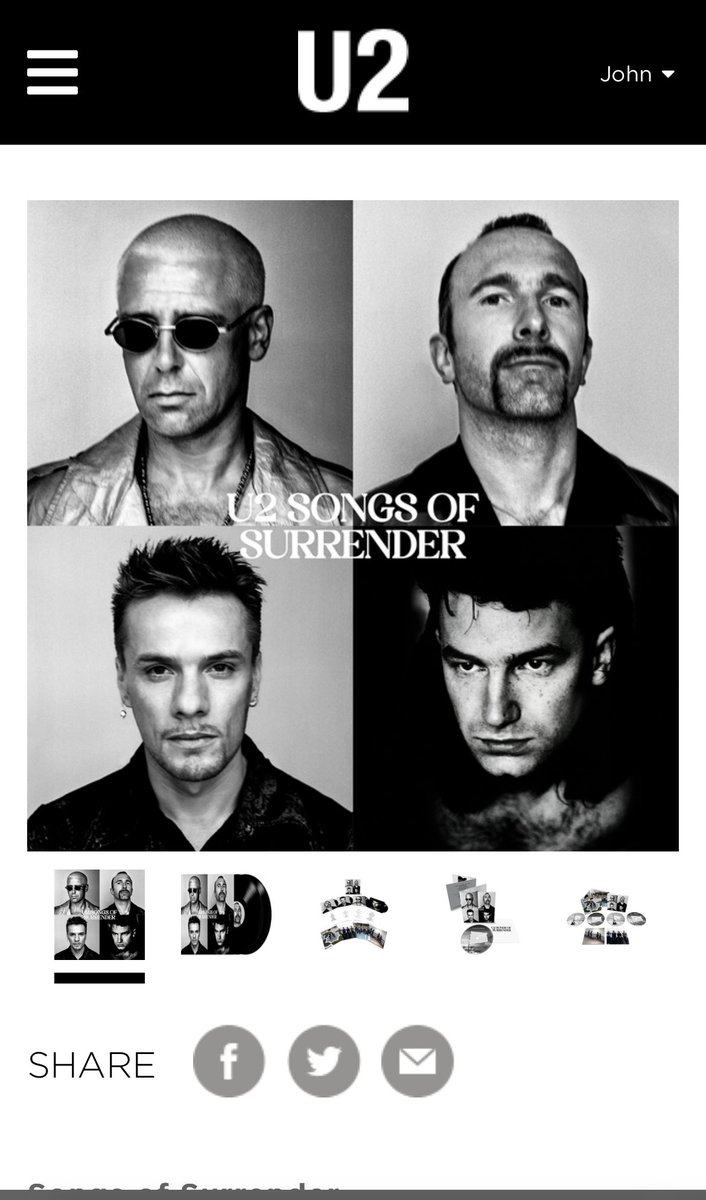 johnnystans's tweet photo. @U2 I logged into https://t.co/WKpumWnDBL and bought it through the Record Hub. https://t.co/F3lkgyw85g