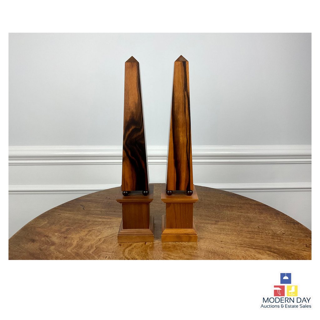 ModernDaySales's tweet photo. CLOSING SOON!! A Pair Of Wood Obelisks By David Linley, Late 20th C.
BID NOW!! Link: https://t.co/HI55CkMgiS
#woodworking #woodwork #interior #design #sculpture #decor #interiordecor #decorinspo #auction #onlineauction #bid #linley #davidlinley #obelisk https://t.co/YnAE1p3xIN