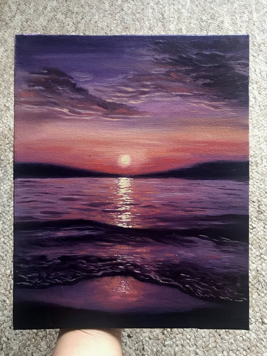 I don’t often paint landscapes but when I do… 🖌️