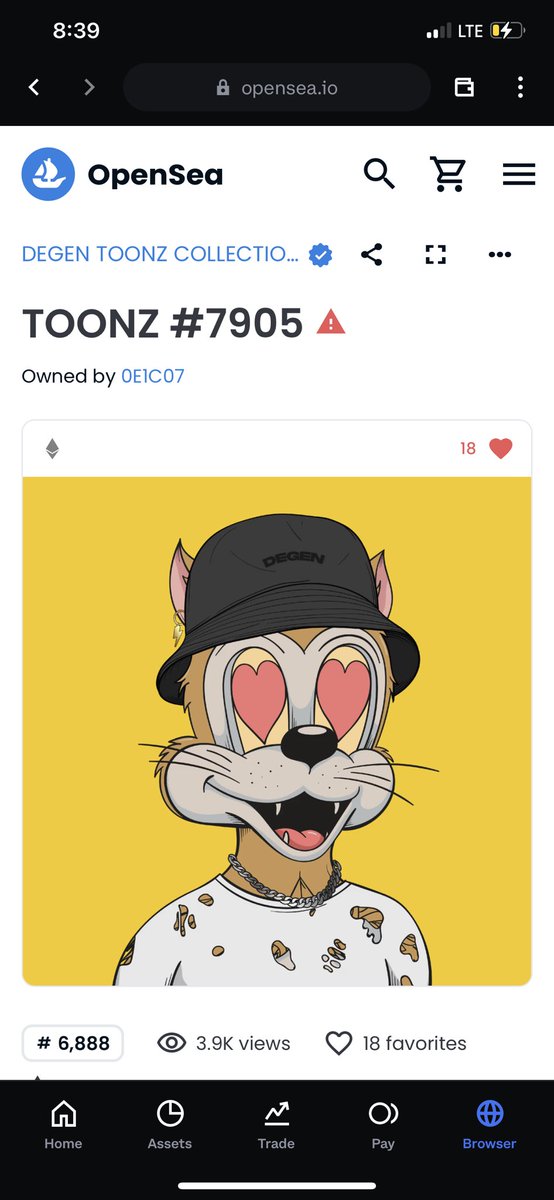 looking for my <a href="/DegenToonz/">Degen Toonz</a> 👀