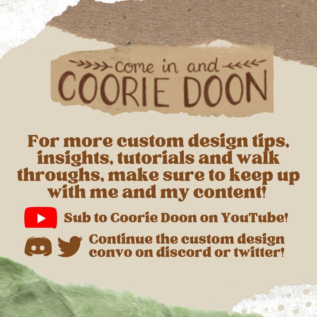 cooriedoon_'s tweet photo. If you found this thread useful please visit my channel where I often make & edit codes: https://t.co/3pKmeFYPS7
Or just follow here or join my discord: https://t.co/EG5j6Vnmxt
And if you have any Qs/anything else, please just reply/DM me!
#ACNHHardMode #acnh #acnhcustomdesign https://t.co/bUKdUIcBrB
