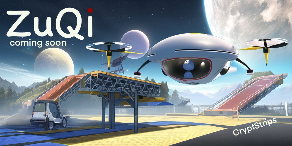 cryptstrip's tweet photo. ๐พ ZuQi ๐พ
Preparing for take off๐
ZuQi is a Metaverse explorer searching
for the rarest of NFTs!
The ZuQi CryptStrip episodes
Coming soon!
#CryptComic #NFTs https://t.co/ZRJM1ZIkNX