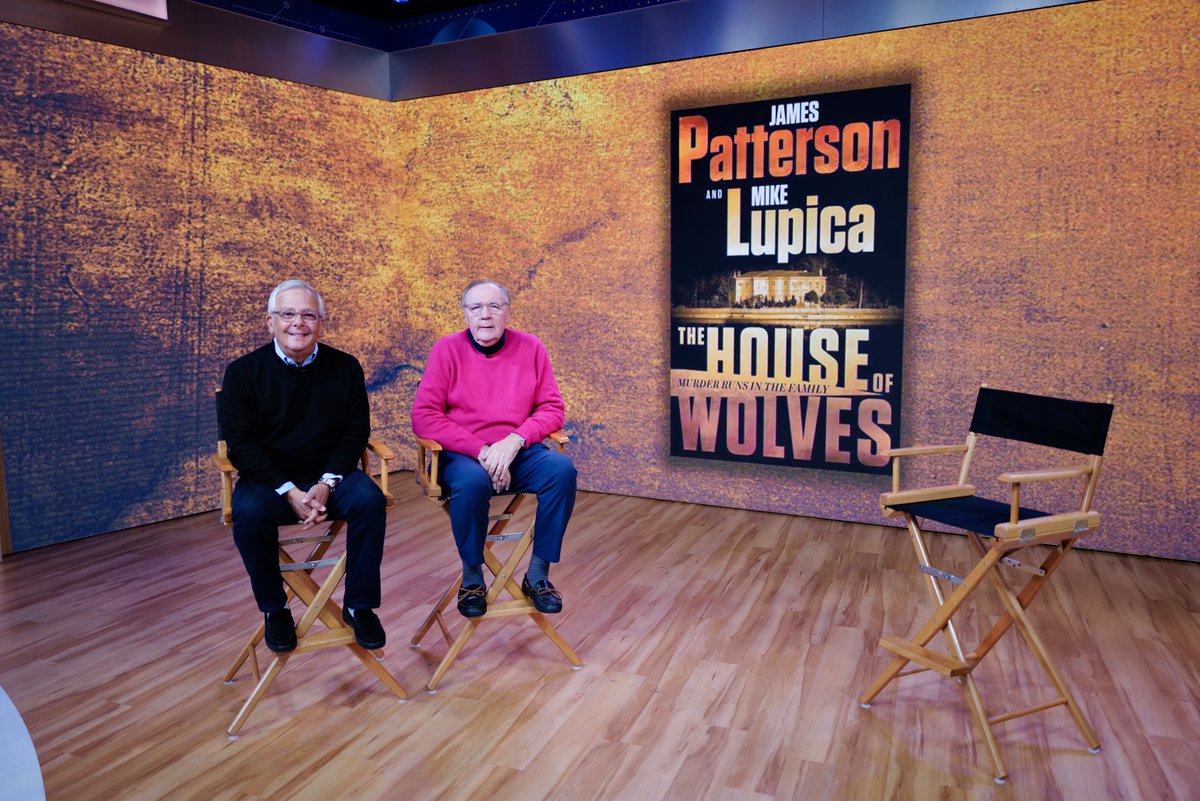 James patterson on twitter in case you missed us mikelupica and i