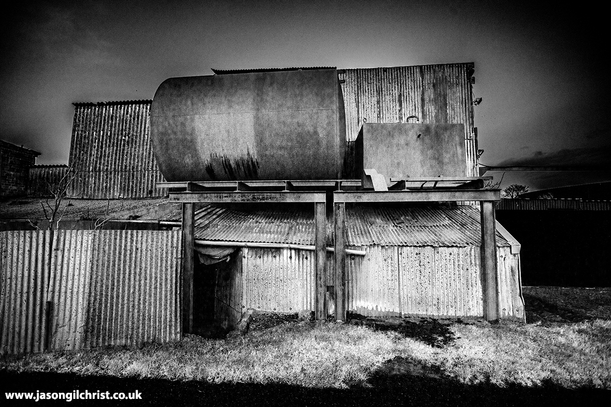 Birdsmill Pig Farm, no more, West Lothian, Scotland. #AbandonedPlaces #DerelictBuildings #BlackAndWhite #StormHour #ThePhotoHour #UrbanLandscape #PostIndustrialLandscape #ForgottenPlaces #abandoned #urbex #photography #OutdoorPhotography #WestLothian #Scotland #ScotlandIsNow