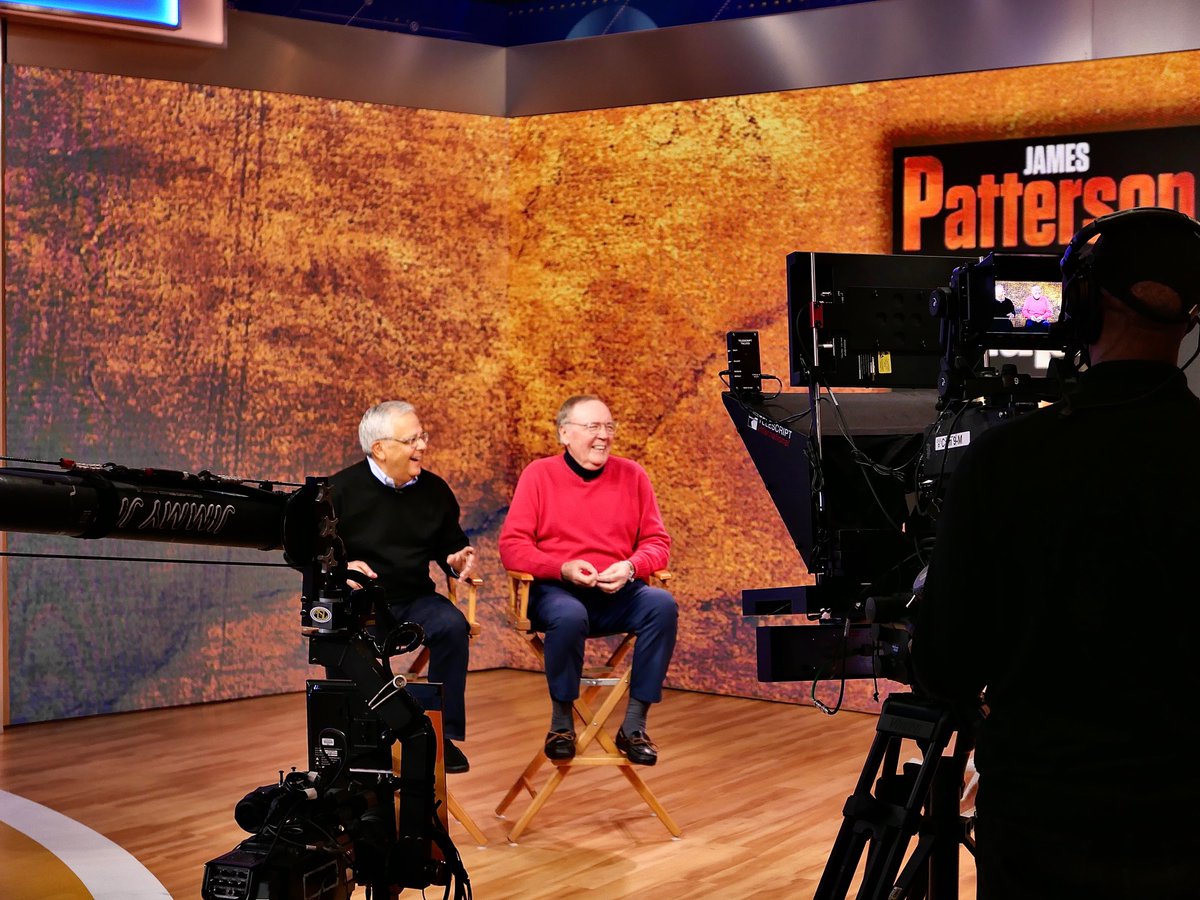 James patterson on twitter in case you missed us mikelupica and i
