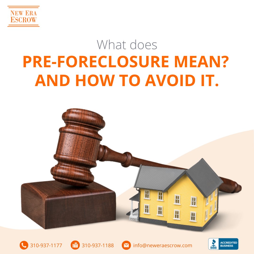 neweraescrow_'s tweet image. Pre-foreclosure is the stage of foreclosure when a homeowner falls behind on payments, but still has a chance to save their home.🏡 

 Learn more about how to prevent and avoid pre-foreclosure with our guide! 

#PreForeclosure #Homeowner #Guide #AvoidIt #LearnMore