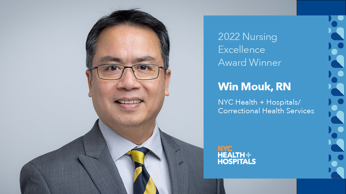 His mother’s beautiful mind as a nurse is what inspired NYC Health + Hospitals #CorrectionalHealth Services Staff Nurse Win Mouk to pursue a nursing career. Meet this #NursingExcellence winner: bit.ly/3vT0LQT
#NURSES4NYC