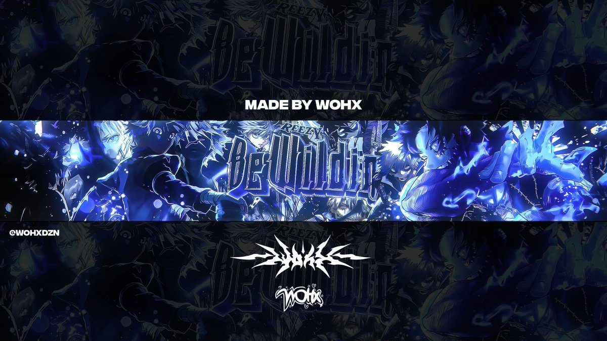 Killua &amp; Dabi ⚡️🔥

Youtube Banner for <a href="/reezy_yng/">ReezyBeWildin</a> 
youtube.com/@reezybewildin…

❤️+♻️Likes &amp; Retweets are appreciated!