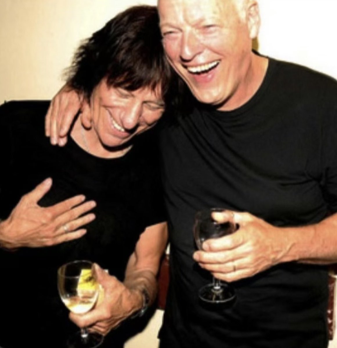 I am devastated to hear the news of the death of my friend and hero Jeff Beck, whose music has thrilled and inspired me and countless others for so many years. 
Polly‘s and my thoughts go out to his lovely wife Sandra. 
He will be forever in our hearts.