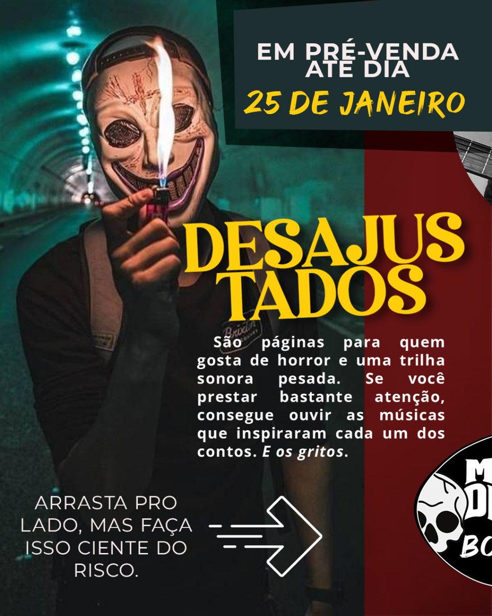 DScariot's tweet photo. Não sei quem tá mais feliz:
- meu eu de agora lançando o primeiro livro físico;
- meu eu de 7 anos atrás que começou a escrever;
- meu eu criança, que queria ser "escritor de história em quadrinhos"

https://t.co/uOJzMSmZkg… https://t.co/AfXXVNLQVO