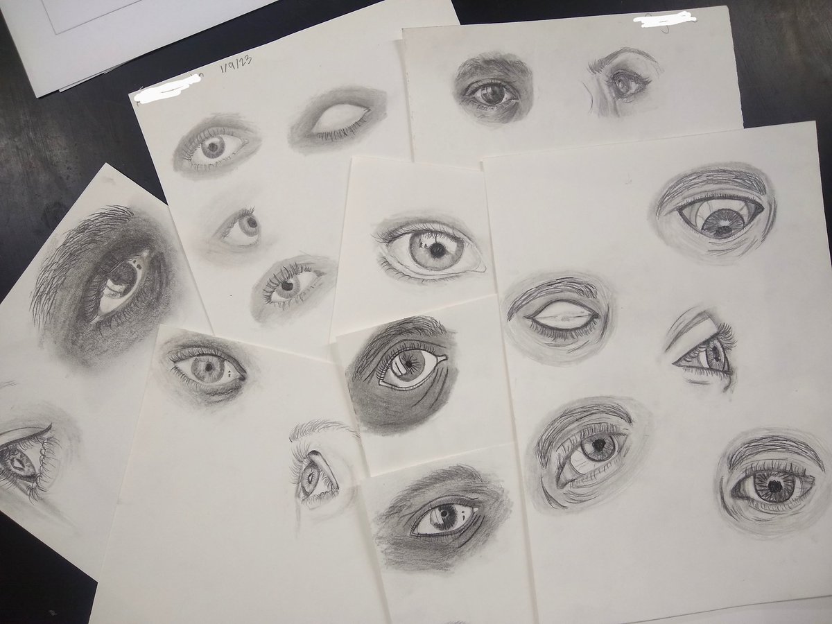 LANA ENSMANN (@ensmann_mjhsart) on Twitter photo Drawing & Painting 1 kids warming up with some eyes! <a href="/APSMHJHSJaguars/">Principal Adam J. Danser, Ed.D.</a> @sara_womack <a href="/erickson_sarah_/">Sarah Erickson</a> <a href="/MHJHSFAPA/">MHJHS FAPA</a> #apsarts Drawing & Painting 1 kids warming up with some eyes! <a href="/APSMHJHSJaguars/">Principal Adam J. Danser, Ed.D.</a> @sara_womack <a href="/erickson_sarah_/">Sarah Erickson</a> <a href="/MHJHSFAPA/">MHJHS FAPA</a> #apsarts