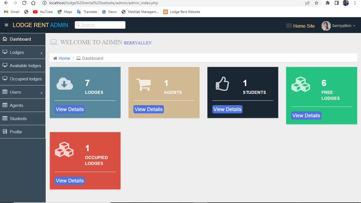 chiemenaOnye's tweet image. Lodge Rent Management System
#webdevelopment 
#php
#webdevelopmentinternship
#Project