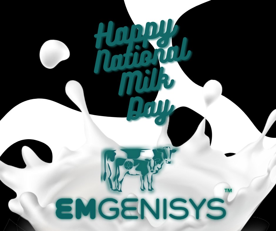 The dairy industry is a pioneer in adopting technology and innovations to improve production sustainability and promote animal welfare in agriculture. Everyday we look forward to helping dairy farmers achieve that through embryo transfer! #NationalMilkDay #dairy  #embryotransfer