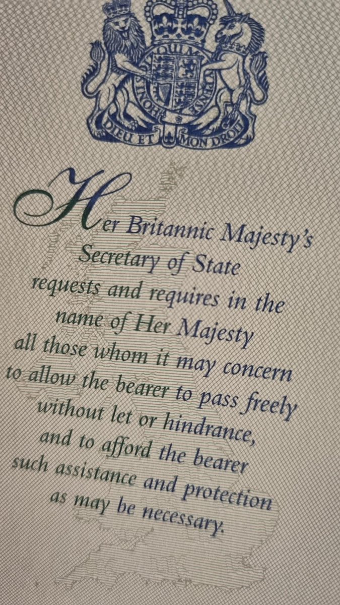 MartinDigon's tweet image. Brand new passport and it's already out of date.