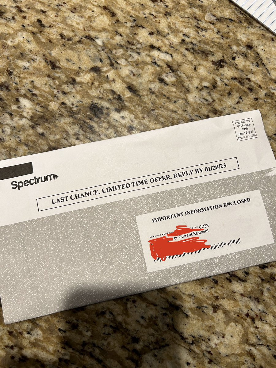 JTrickington1's tweet photo. Nothing makes it to the trash can faster than @Ask_Spectrum garbage. Thankful their monopoly was ruined in my community. https://t.co/Z7ilNqHBGg