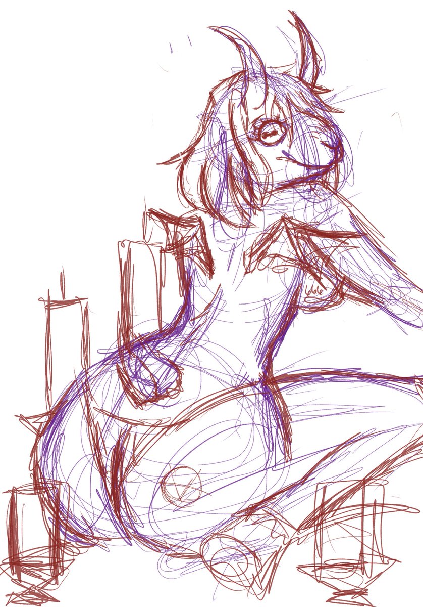 chronomaticart's tweet photo. Still not active enough I guess so this is where all my #smut is going enjoy and feel free to leave suggestions
#goat #baphomet #baph #candles #sketchy #ritual #furry #nsfw #wip https://t.co/ZhAahezjoS