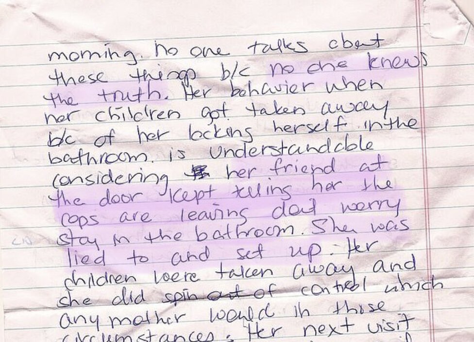 freebritplease's tweet photo. ‘She was lied to and set up’ - Britney Spears secret letter to Andrew Gallery at the start of the cship.
The world would flip if they saw all the evidence & knew the truth about the start of the con - & how American courts purposely trafficked Britney Spears. #JusticeForBritney https://t.co/yhrFW7CQay