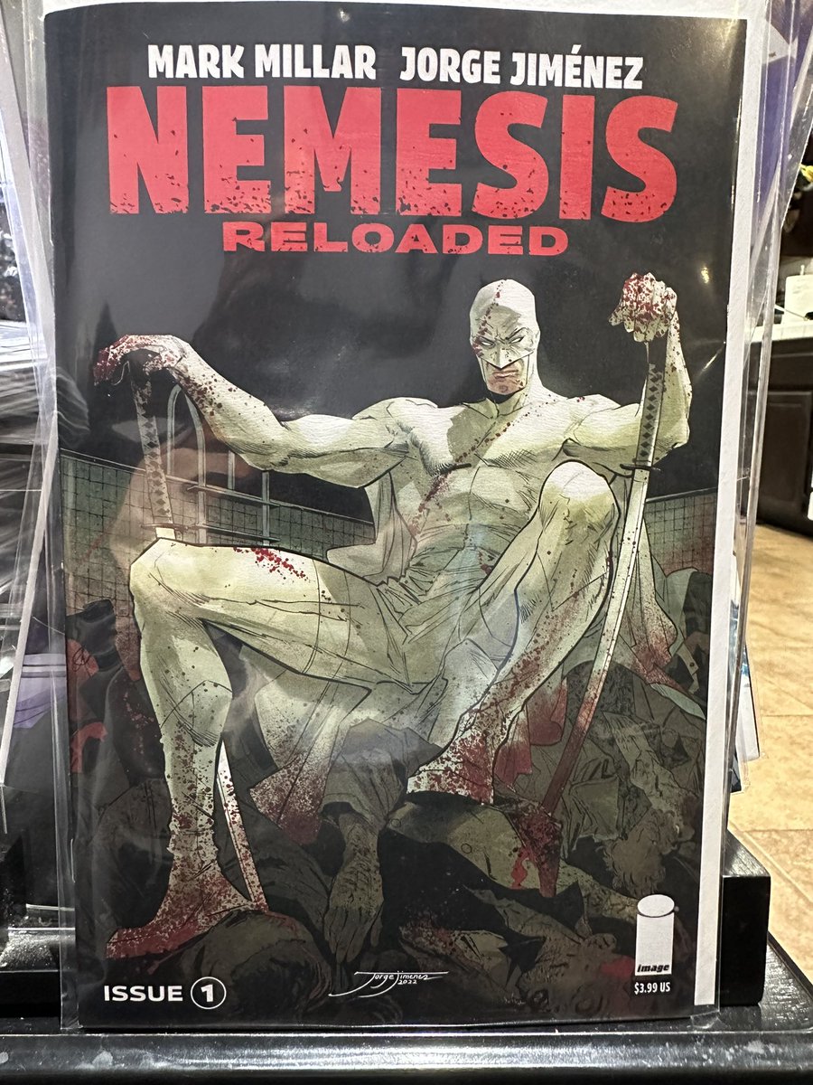 This book is fucking awesome! #nemesisreloaded @mrmarkmillar @JorgeJimenezArt