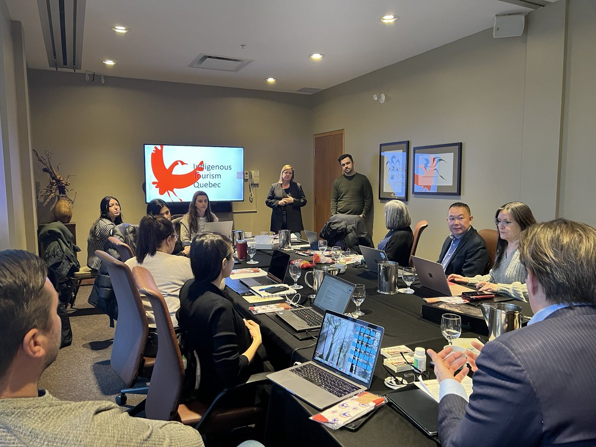 KeithHenryMetis's tweet photo. Thank you to our partners @AutochtoneQC for meeting today with the @ITAC_Corporate management team

Canada’s most experienced #indigenous tourism leader with more than 31 years experience building Indigenous tourism in Quebec

#DestinationIndigenous
#originaloriginal
#tourism https://t.co/sPUhXjkE79