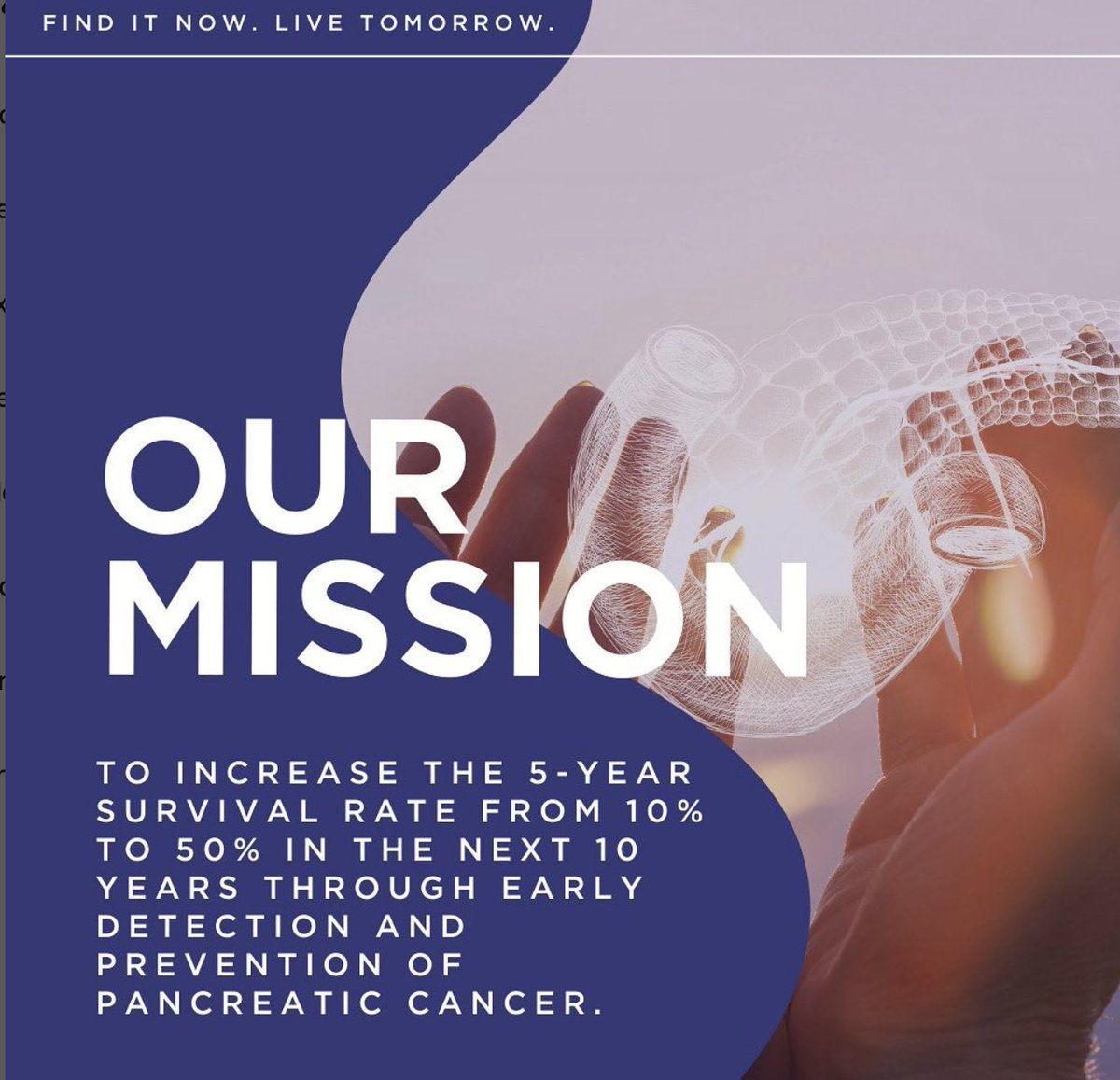 🧬 #TrovaNOW is raising funds for PRECEDE – an international, multi-institutional collaborative consortium of world renowned experts in pancreatic cancer. 

👉 Join us in our mission to advance the detection and treatment of #pancreaticcancer