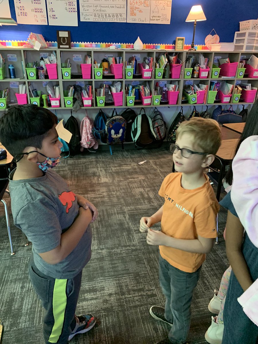 melinda656's tweet image. Tried out the Lead4Ward strategy today called Who Am I? Kids reviewed their vocabulary for 2D shapes and 3D Solids. They LOVED it!  @Independence_ES @KISDMathSquad #MathKISDMonthlyChallenge
