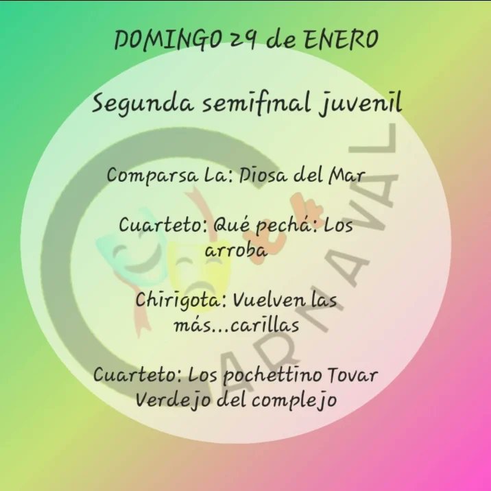 Carnaval x4 tweet media
