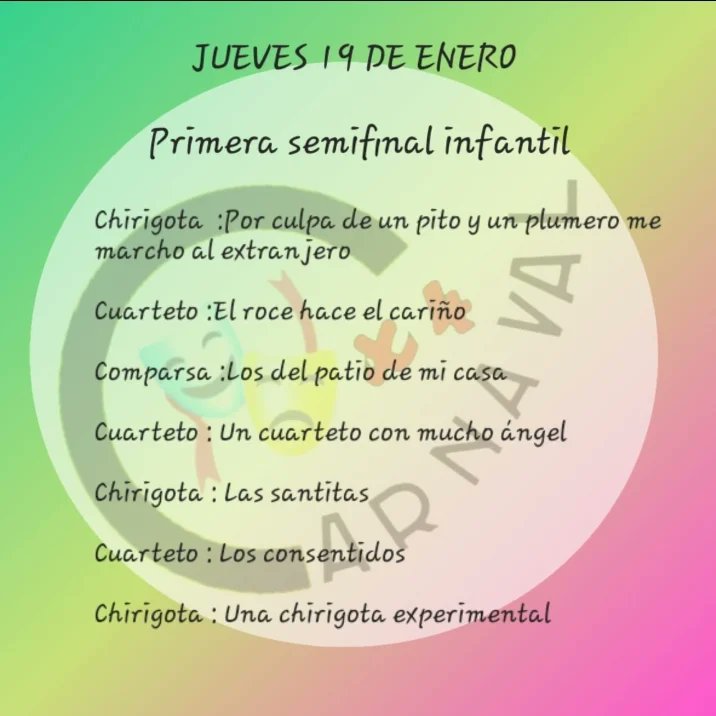 Carnaval x4 tweet media