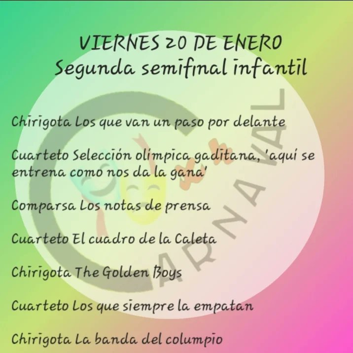 Carnaval x4 tweet media
