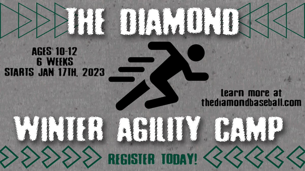 The_Diamond_BB's tweet photo. The Diamond 2023 Winter Agility Camp is open for registrations now! Improve your speed performance and develop proper footwork to become more explosive in your game! Click the link in our bio or below to register today! https://t.co/iKwuv4mHg5