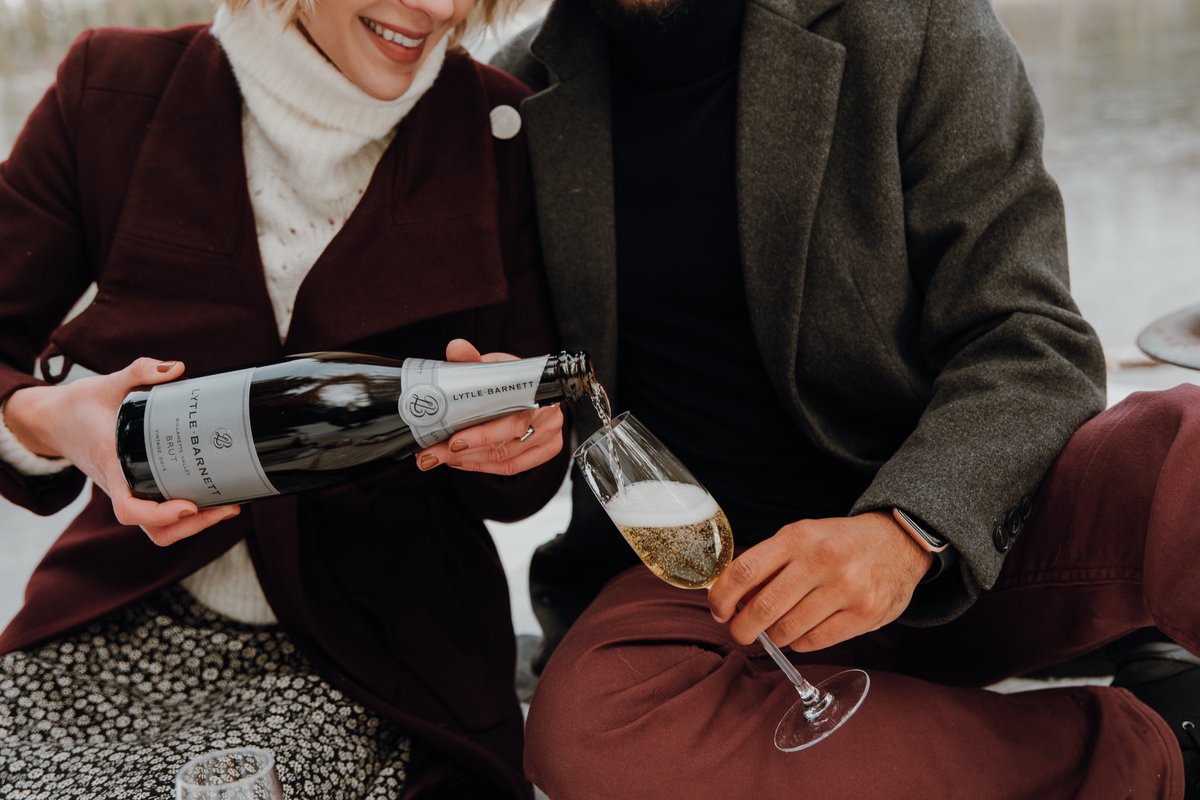 Our Brut is the centerpiece to the Lytle-Barnett lineup 🥂