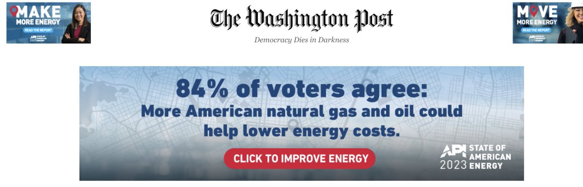 Democracy dies awash in fossil fuel propaganda.