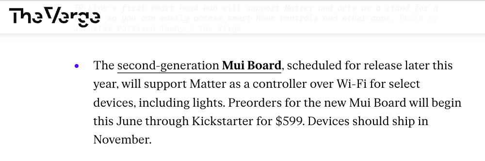 mui_labo's tweet photo. 今年のスマートホームのハイライトはMatter!2023年末に発売予定の"muiボード第2世代"がフィーチャーされています。
https://t.co/KkLx9n65xD
#iot #smarthome #calmtechnology #ces #CES2023
#sleeptech #matter #csa #muilab #muiboard https://t.co/VVWRzBL52D