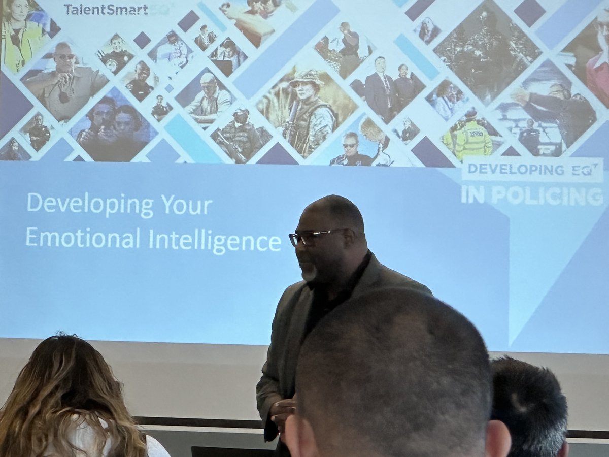 bluecourage's tweet photo. Michael facilitates & Dr Gregory Campbell from Talentart EQ leads a session on Developing Your Emotionlal Intelligence in Leadership for SFPD Cohort 4’s last Leadership Dev Institute session before graduation! #SFPD #LDI #bluecourage #TalentSmartEQ #leleadershipdevelopment https://t.co/n6B7SxSEOo