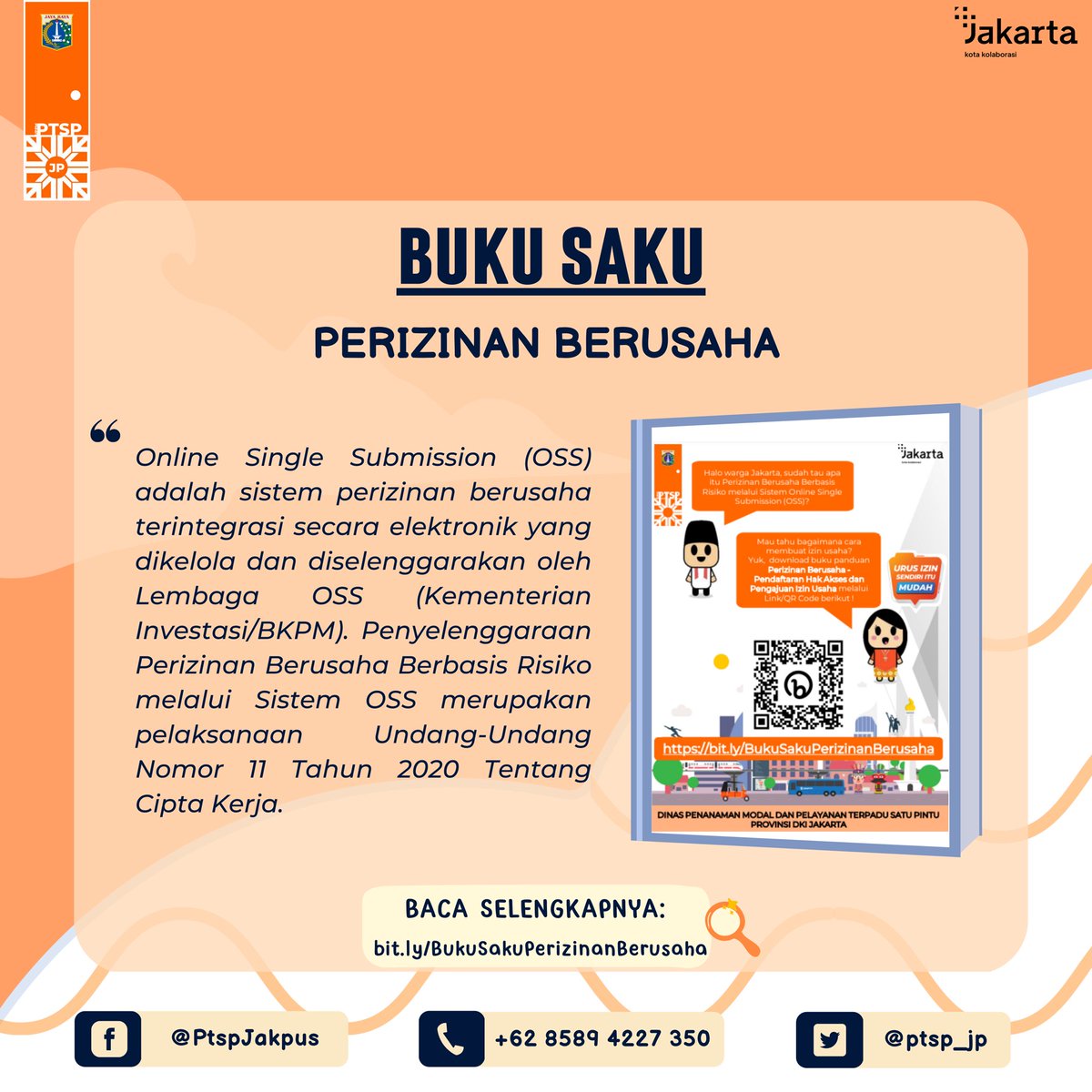 ptsp_jp's tweet photo. Halo Warga Jakarta!👋
Salam Setia

Yuk lihat Buku Saku Digital terkait Perizinan dan Non Perizinan mengakses link berikut ini:
- IPPR: https://t.co/p0NRBe8B9D
- Integrasi Persetujuan Lingkungan: https://t.co/b3VWtHSG9U
- Perizinan Berusaha: https://t.co/iEqFFInmAe

#PTSPJakpus https://t.co/FwjR2Xh1Mr