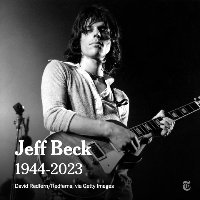Musician Jeff Beck dies suddenly of meningitis - ABC News