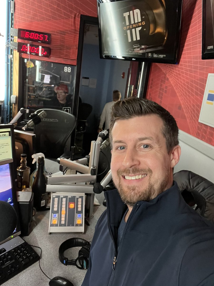 Chris bleck on twitter hosting 6 8 pm on espn1000 watch http