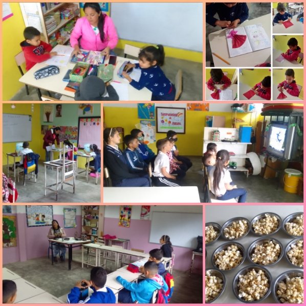 Actividades pedagógicas llevada a cabo por las docentes de aula, así como la proyección de una película infantil para el disfrute de las niñas y los niños de la institución 👏🏼👏🏼👏🏼