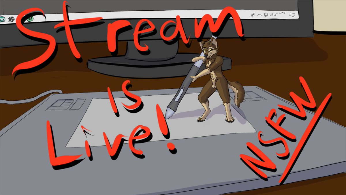 ADwulff's tweet photo. Streaming some NSFW micro/macro #furryanimation it's on my streaming discord server, https://t.co/44nwpbLuoJ Make sure to react for roles! https://t.co/bt2Je2J1as
